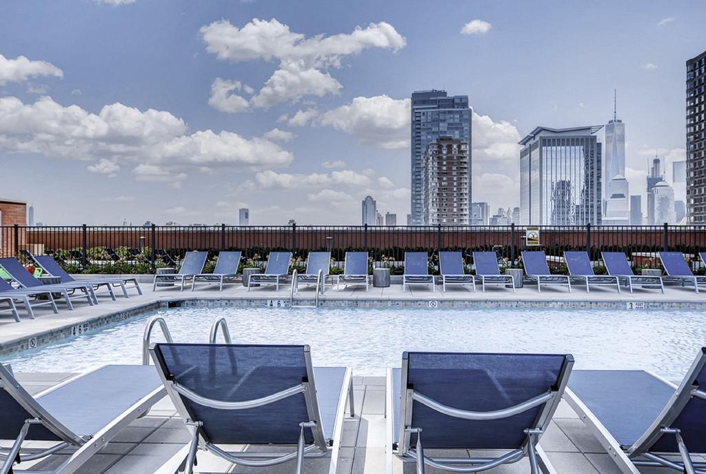 ג'רזי סיטי Global Luxury Suites At Newport מראה חיצוני תמונה